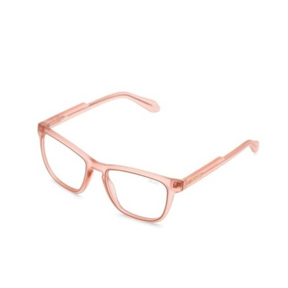Quay Mini Hardwire Screen Blue Light Glasses Pink - Picture 3 of 8